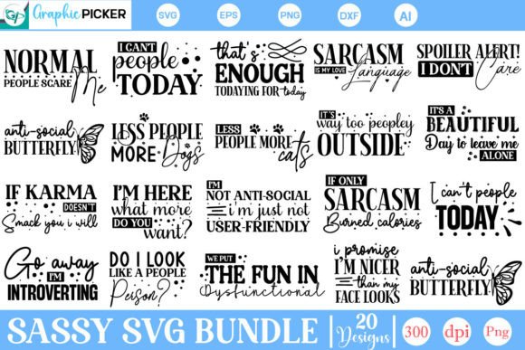 Download Sassy Quotes SVG Bundle, Sassy SVG - Premium Resources