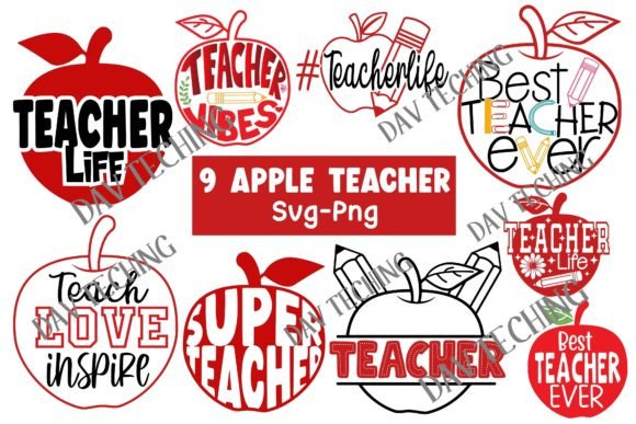 Download Teacher Apple Svg - Apple svg Collection