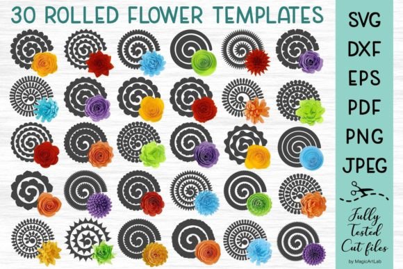 Download Paper Flowers Bundle - Paper flowers Collection