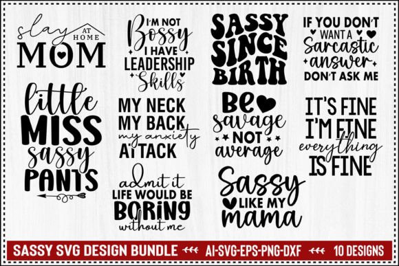 Download Sassy SVG Bundle - Sassy svg Collection