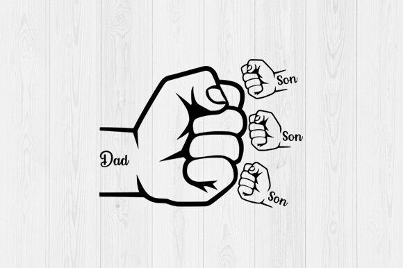 Download Father's Day Fist Bump Set Svg - Fist bump set Collection